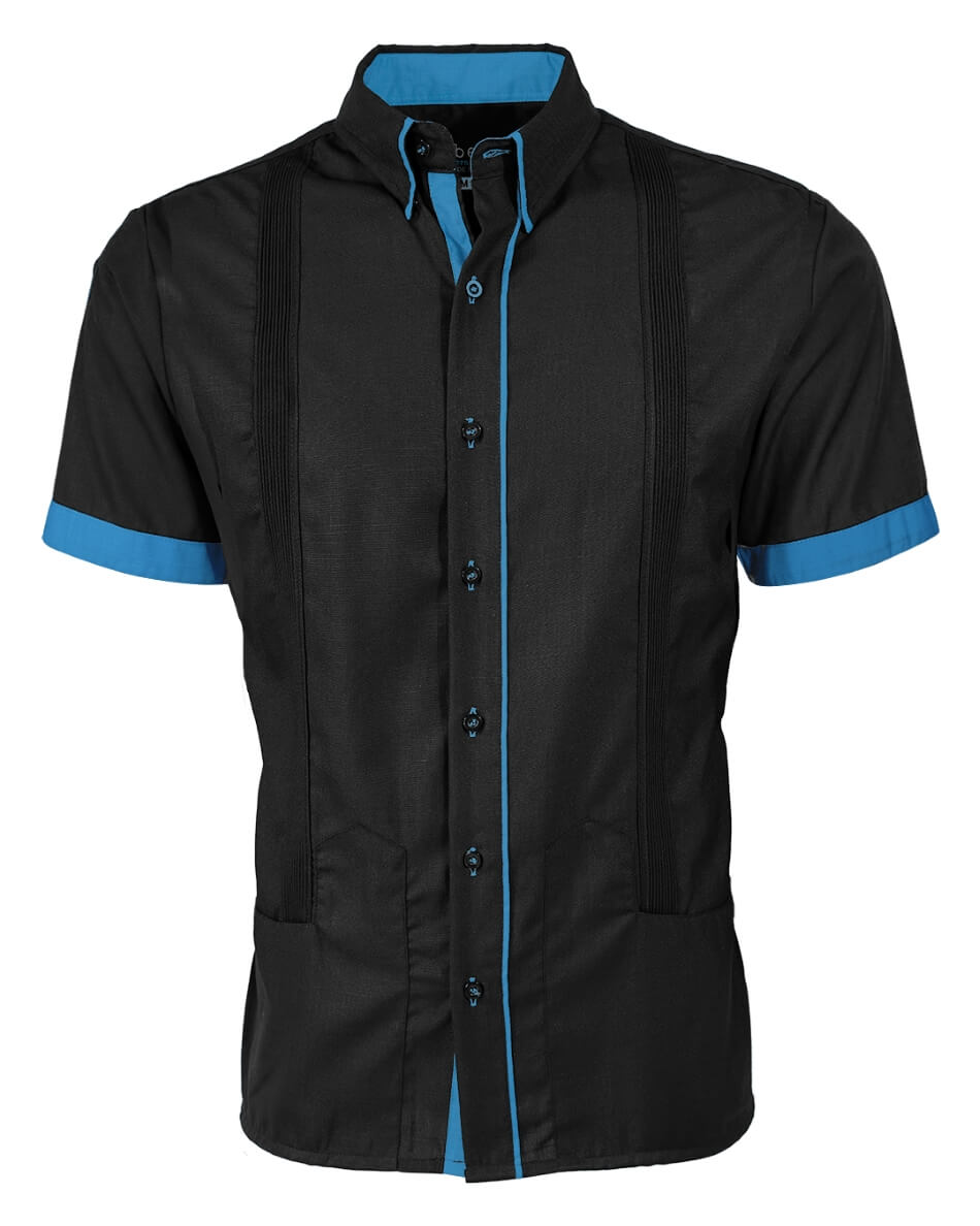 Couture Black Clásico Norteña Guayabera
