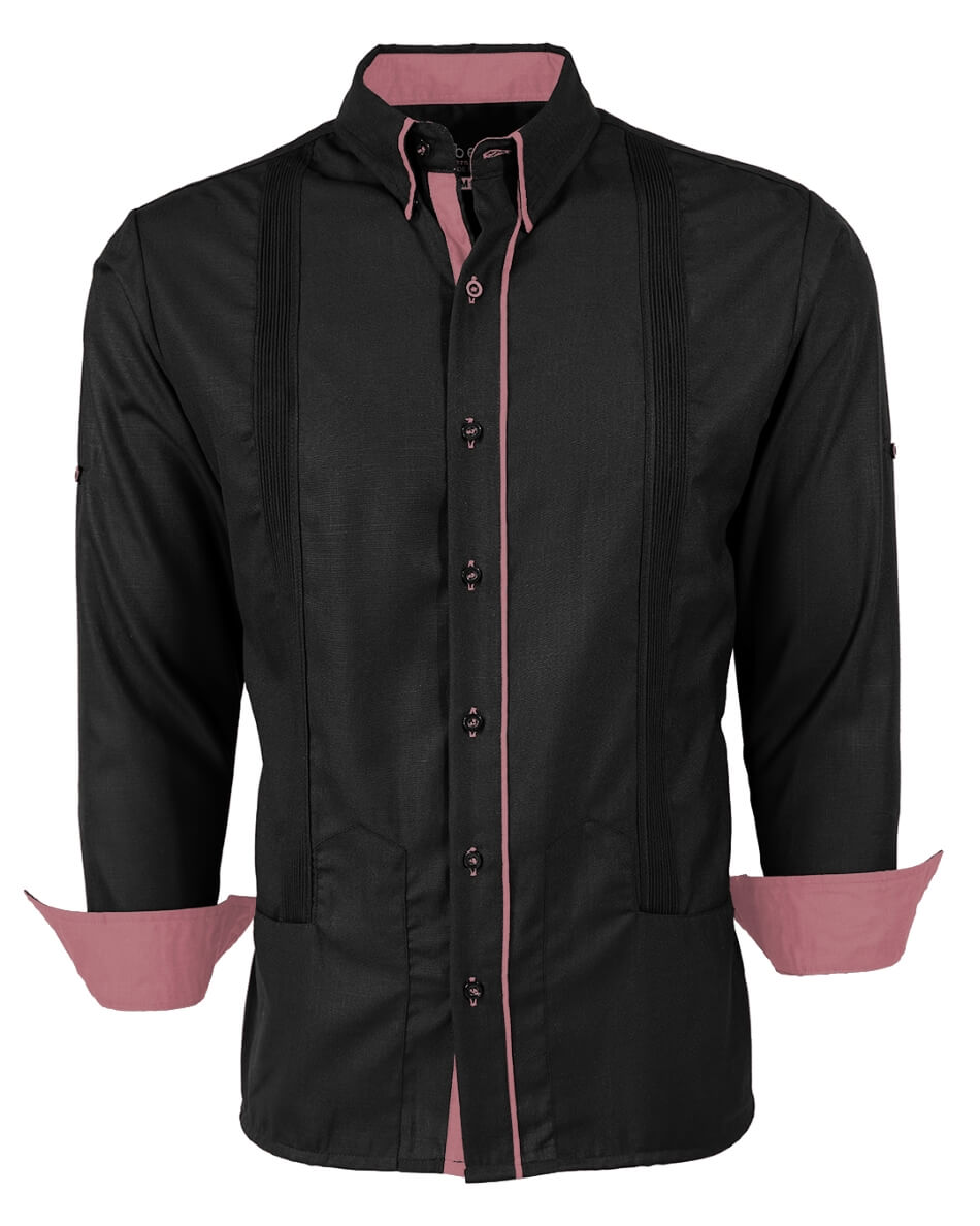 Couture Black Clásico Norteña Guayabera