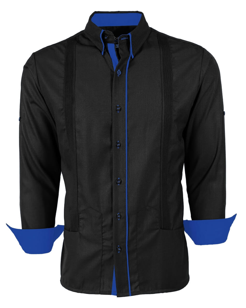 Couture Black Clásico Norteña Guayabera