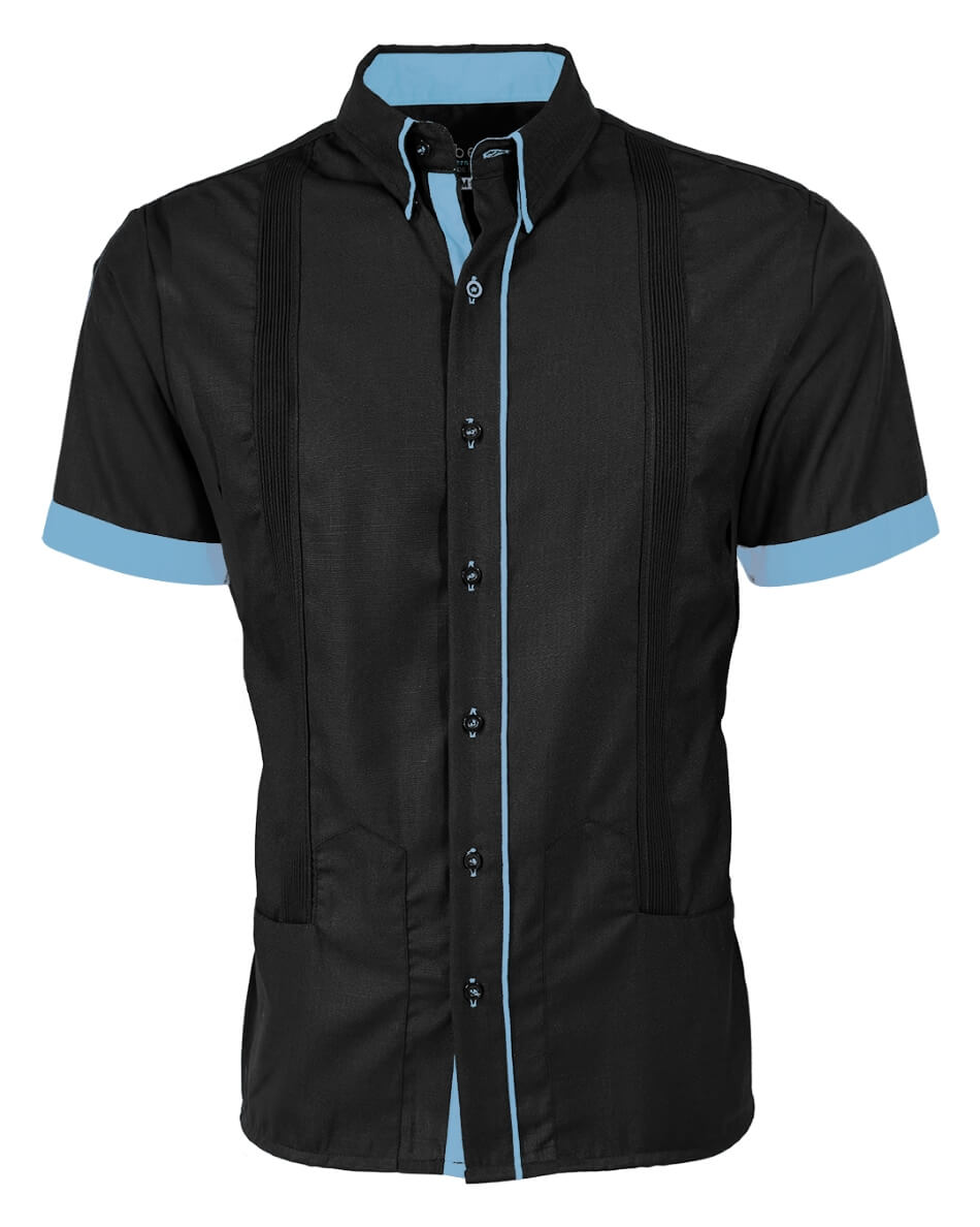 Couture Black Clásico Norteña Guayabera