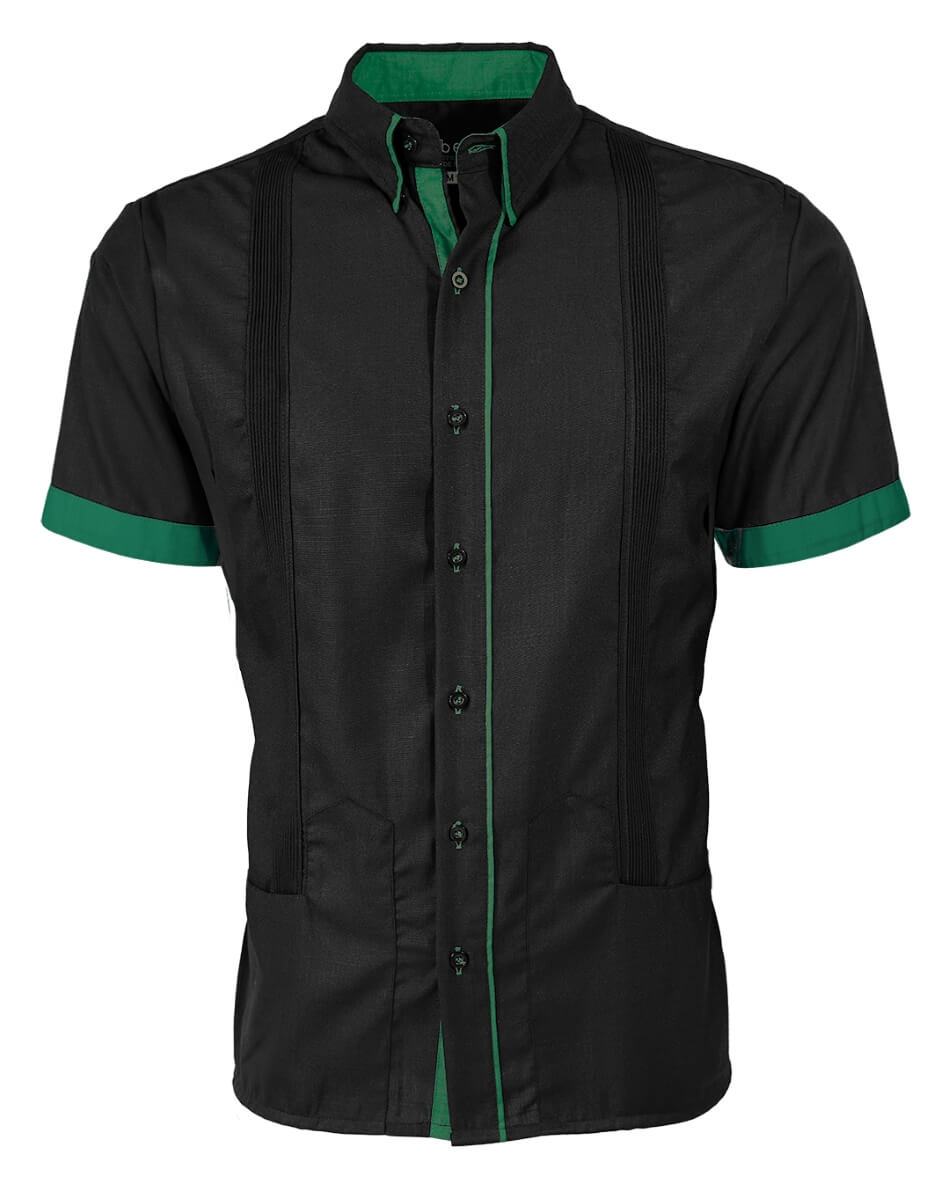 Couture Black Clásico Norteña Guayabera