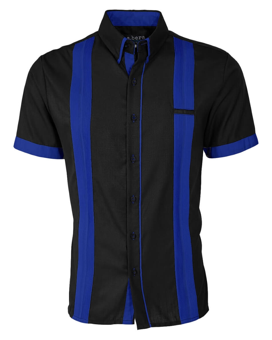 Couture Black Acentuada Presidencial Guayabera