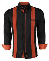 Couture Black Acentuada Presidencial Guayabera