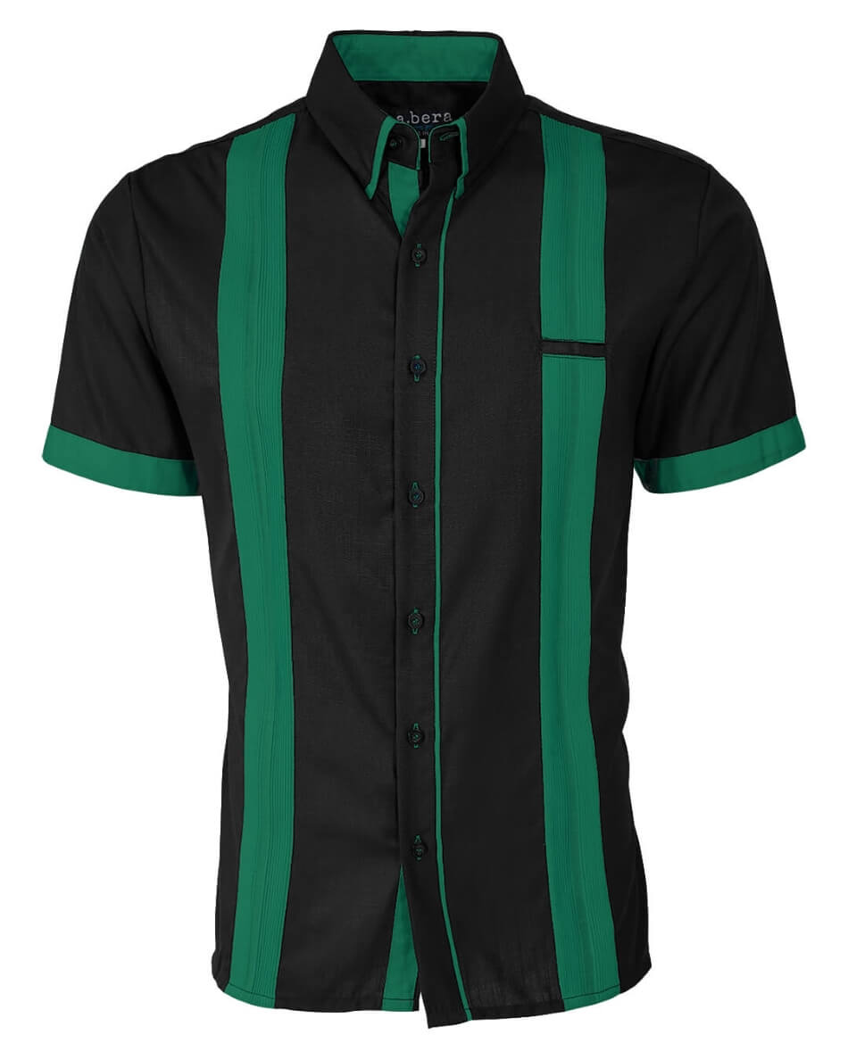 Couture Black Acentuada Presidencial Guayabera