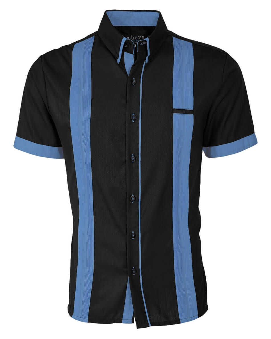 Couture Black Acentuada Presidencial Guayabera