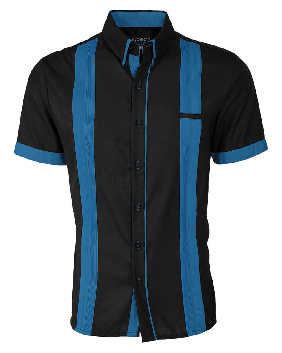 Couture Black Acentuada Presidencial Guayabera