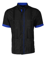 Couture Black Clásico Four Pocket Guayabera