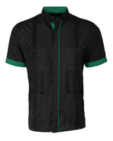 Couture Black Clásico Four Pocket Guayabera