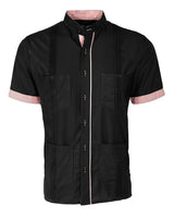 Couture Black Clásico Four Pocket Guayabera