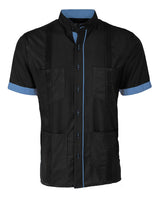Couture Black Clásico Four Pocket Guayabera