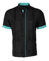 Couture Black Clásico Four Pocket Guayabera