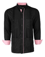 Couture Black Clásico Four Pocket Guayabera