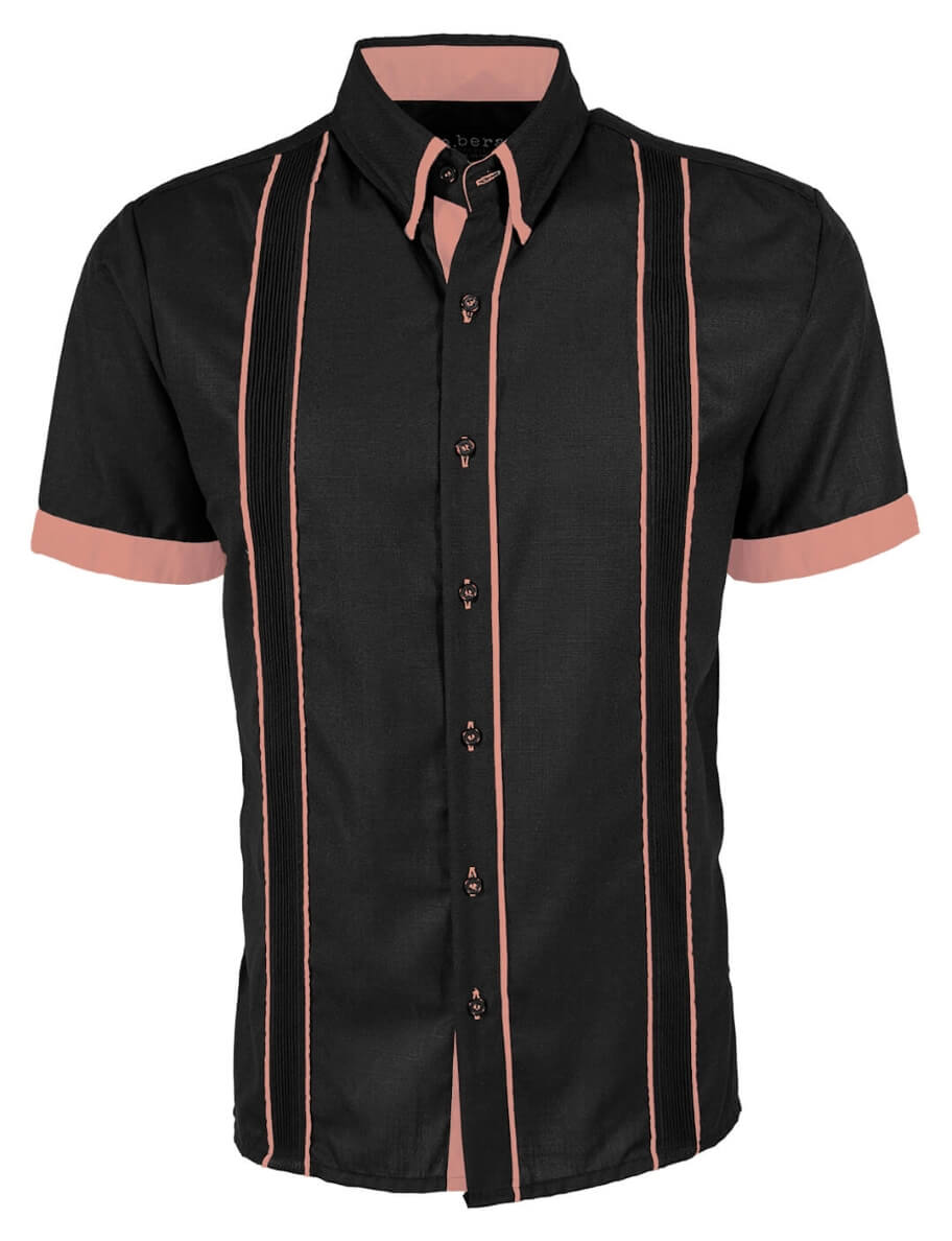 Couture Black Delicado Presidencial Guayabera