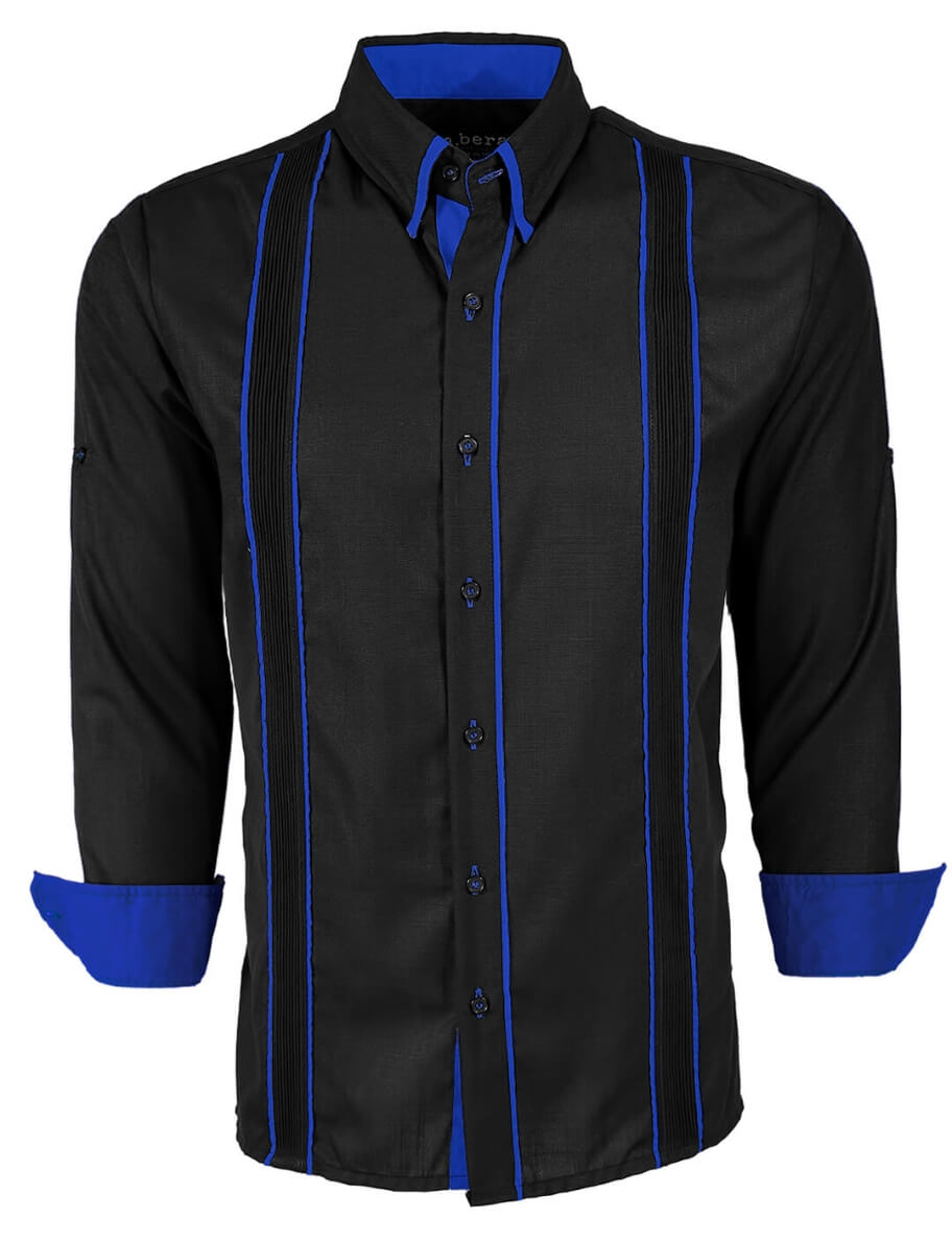 Couture Black Delicado Presidencial Guayabera
