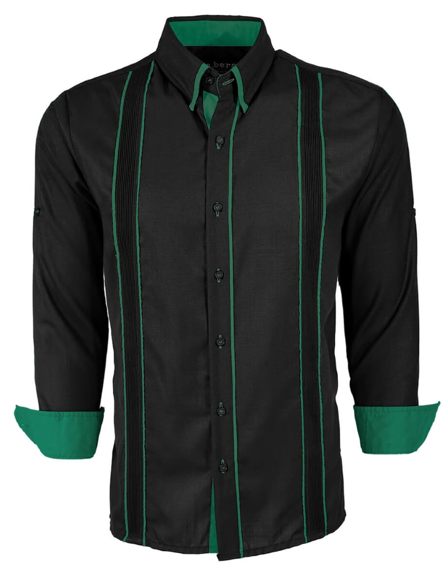 Couture Black Delicado Presidencial Guayabera