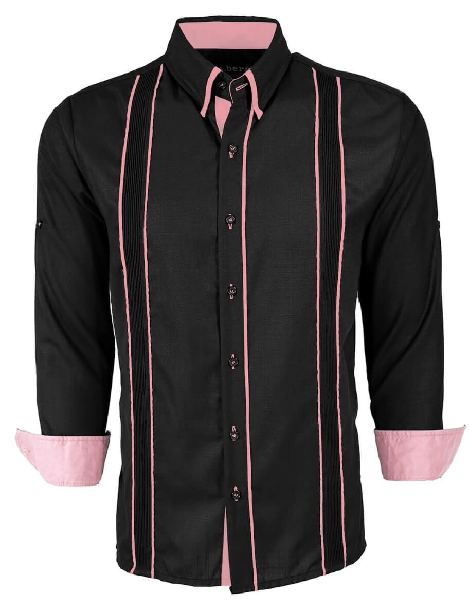 Couture Black Delicado Presidencial Guayabera