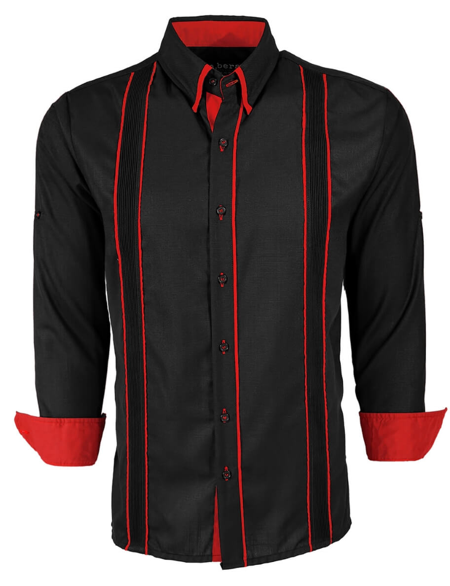 Couture Black Delicado Presidencial Guayabera