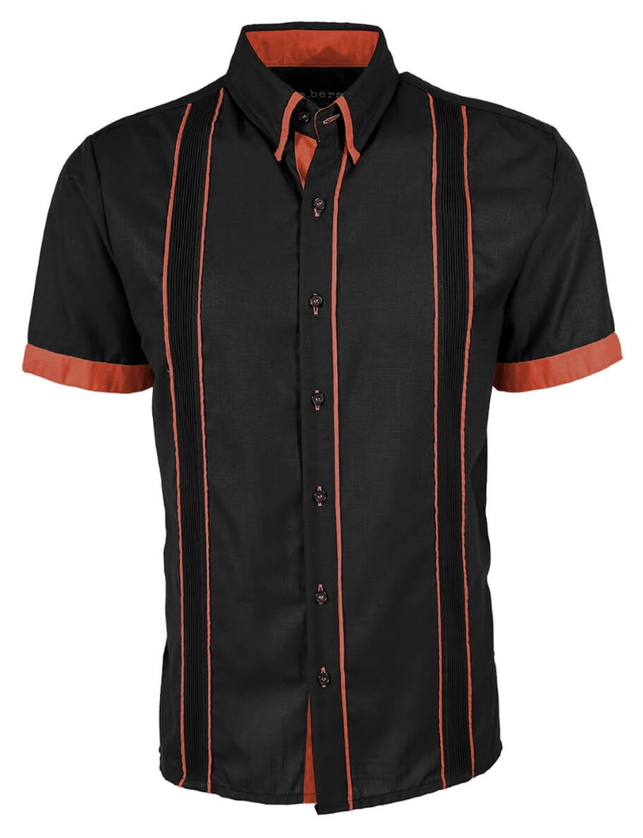 Couture Black Delicado Presidencial Guayabera
