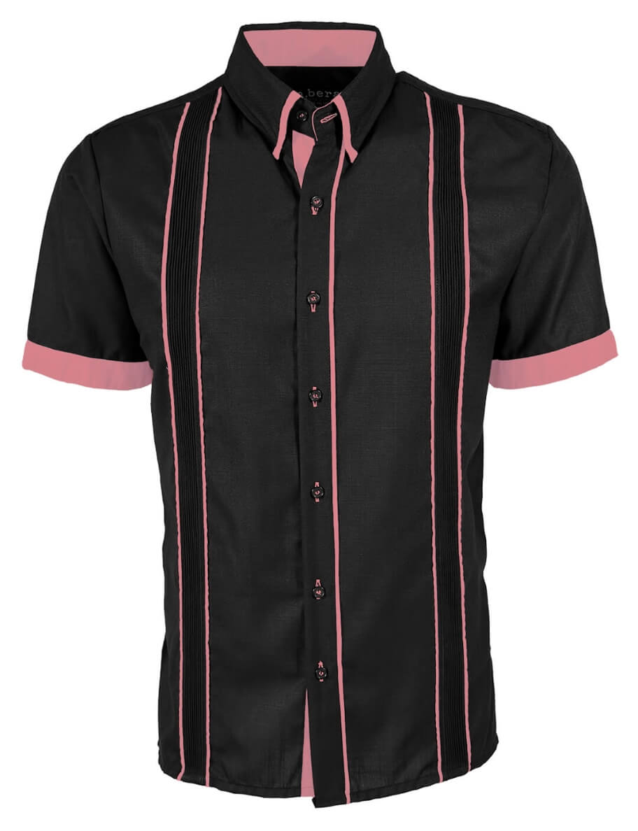 Couture Black Delicado Presidencial Guayabera