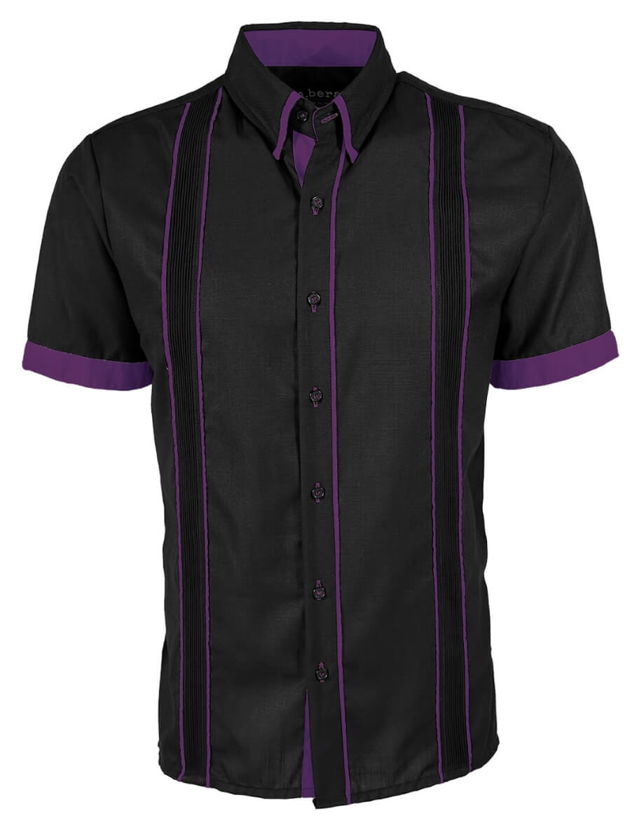 Couture Black Delicado Presidencial Guayabera