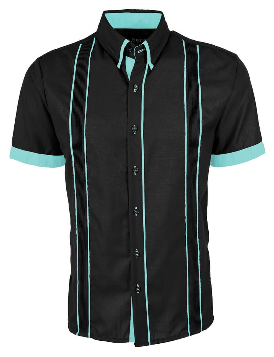 Couture Black Delicado Presidencial Guayabera