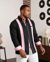 Couture Black Acentuada Presidencial Guayabera