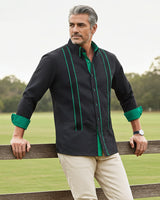 Couture Black Delicado Norteña Guayabera