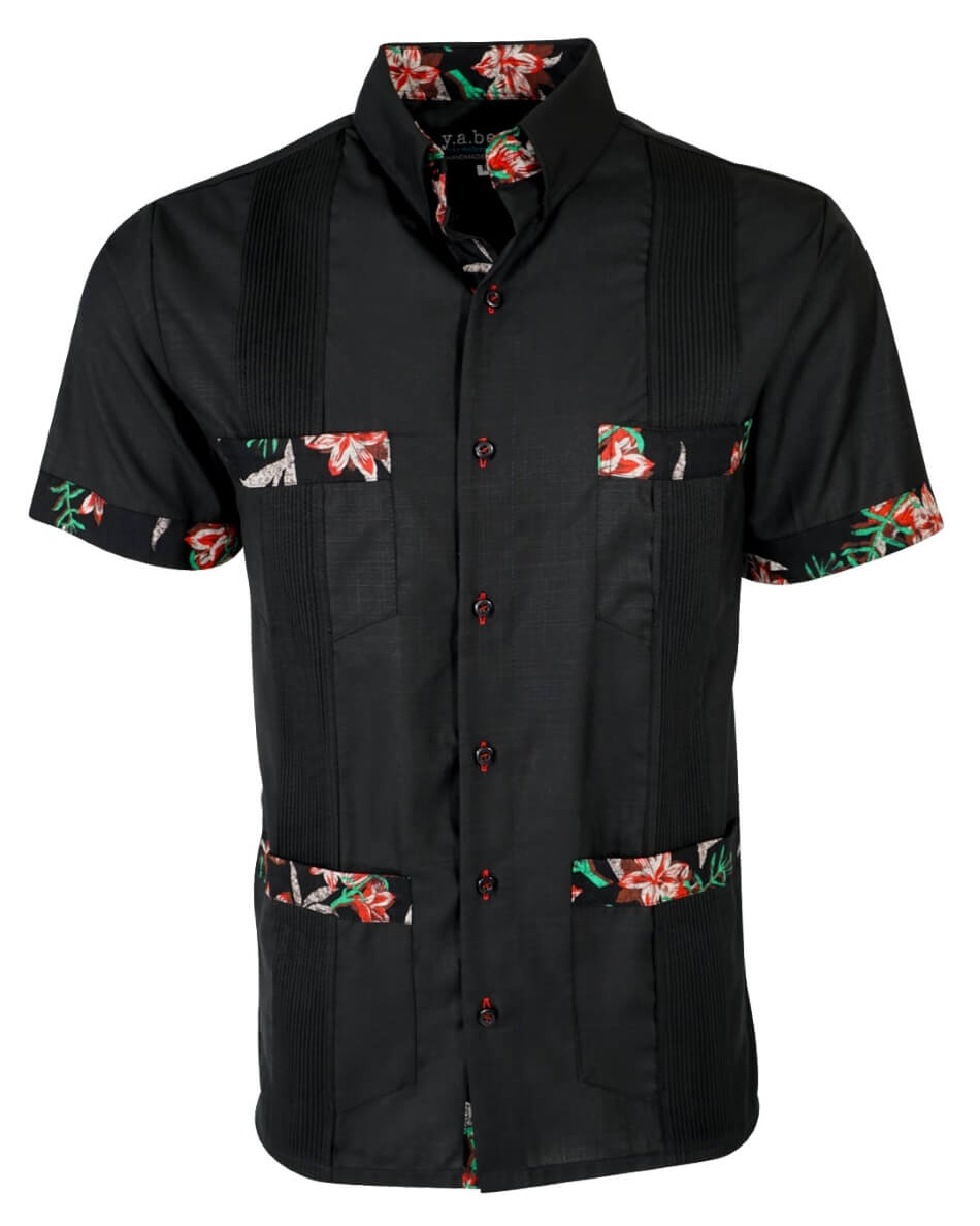 Midnight in Maui Guayabera