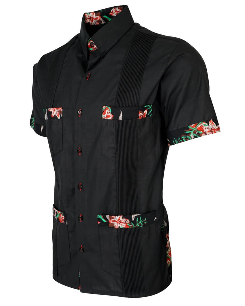 Midnight in Maui Guayabera