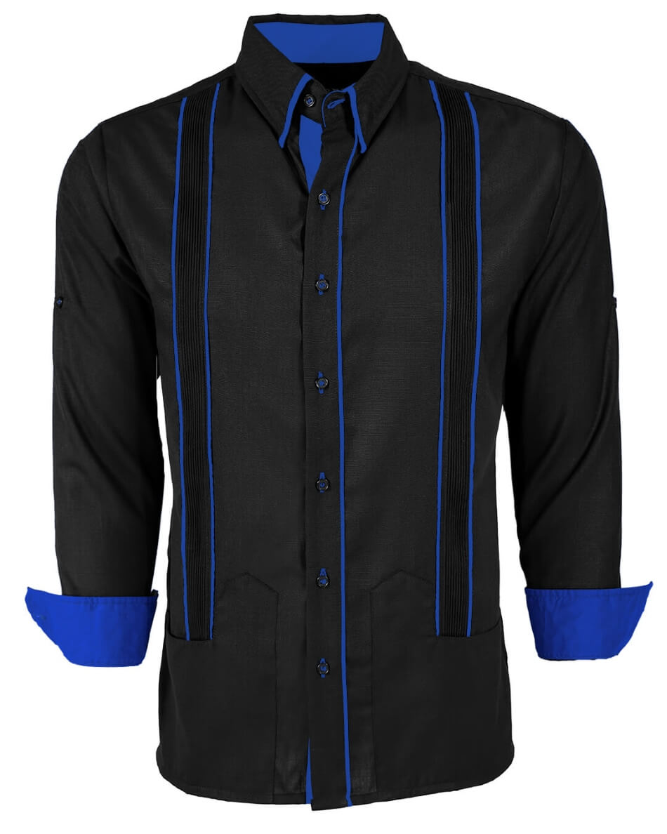 Couture Black Delicado Norteña Guayabera