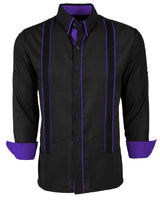 Couture Black Delicado Norteña Guayabera