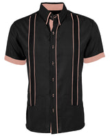 Couture Black Delicado Norteña Guayabera