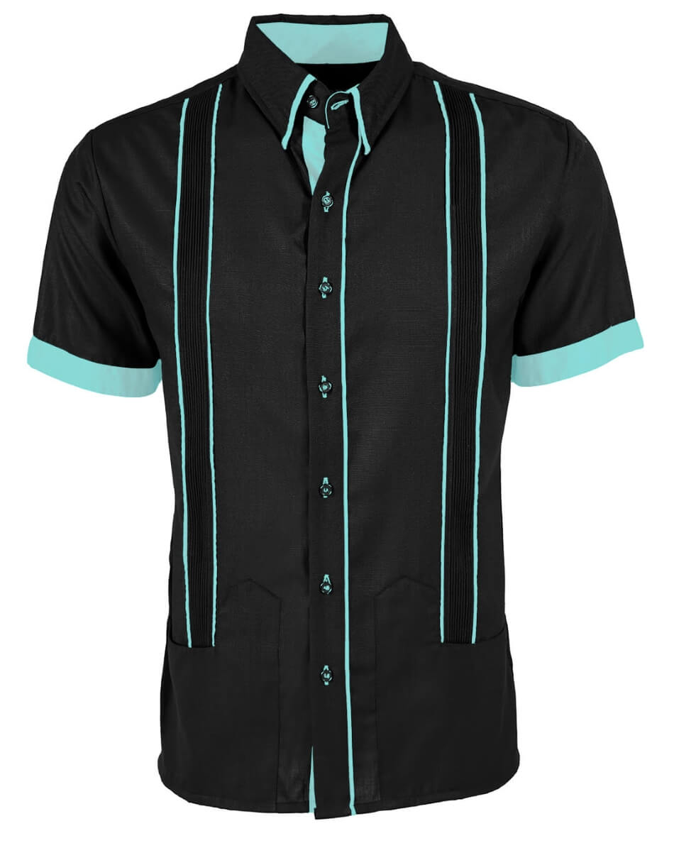 Couture Black Delicado Norteña Guayabera
