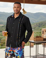 Midnight in Tropicale Guayabera