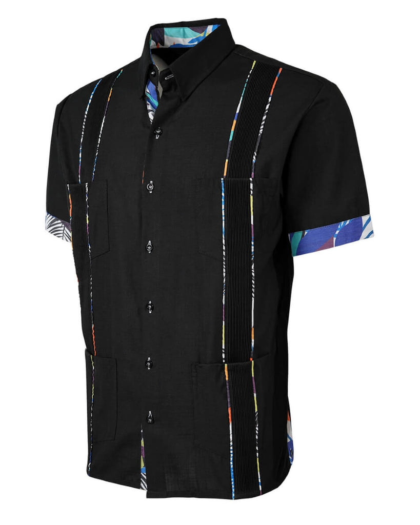 Midnight in Tropicale Guayabera