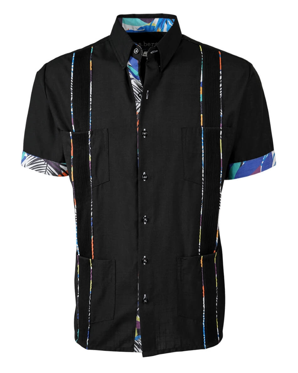 Midnight in Tropicale Guayabera