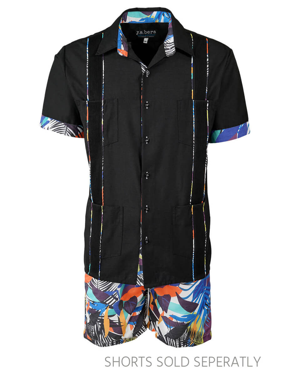 Midnight in Tropicale Guayabera