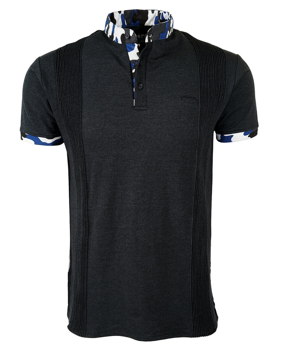 Dark Graphite Camuflaje Guayabera Polo