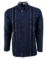 Navy Nightfall Commander Guayabera