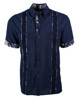 Navy Nightfall Commander Guayabera