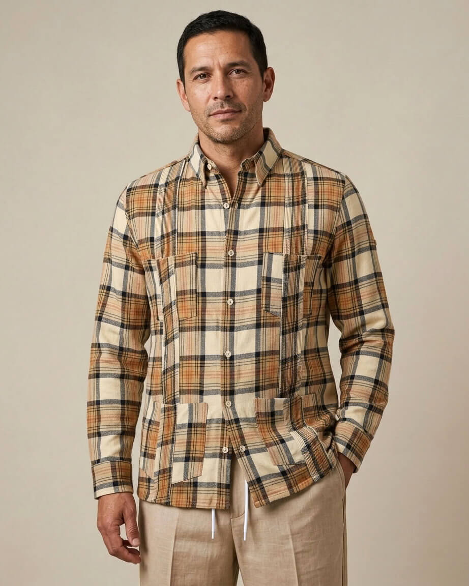 Ready to Go Medium | Highland Tartáno Guayabera