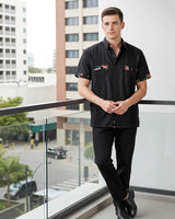 Midnight in Maui Guayabera