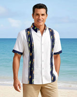 Oceanside Escape Guayabera