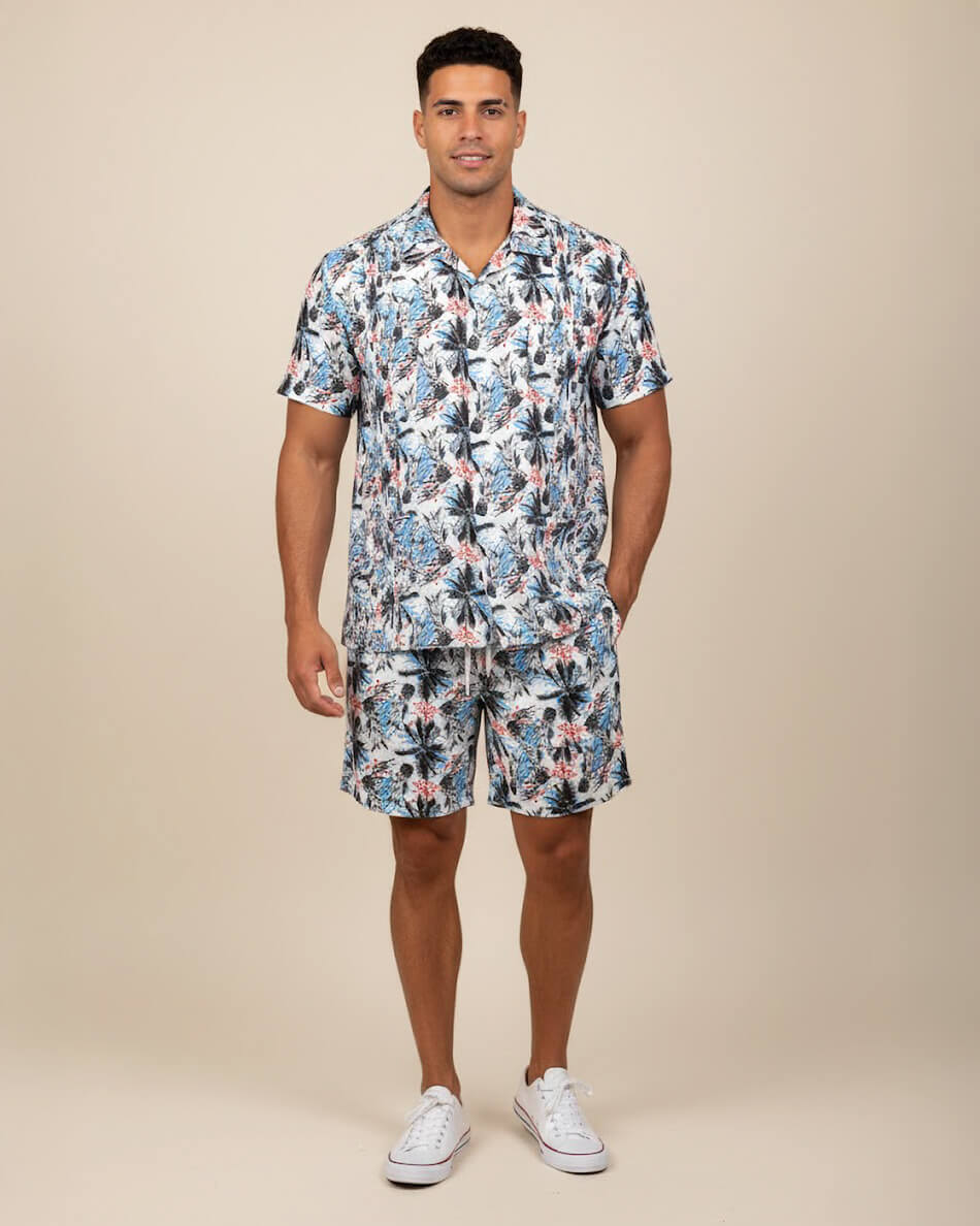 Island Palmas Picasso Guayabera