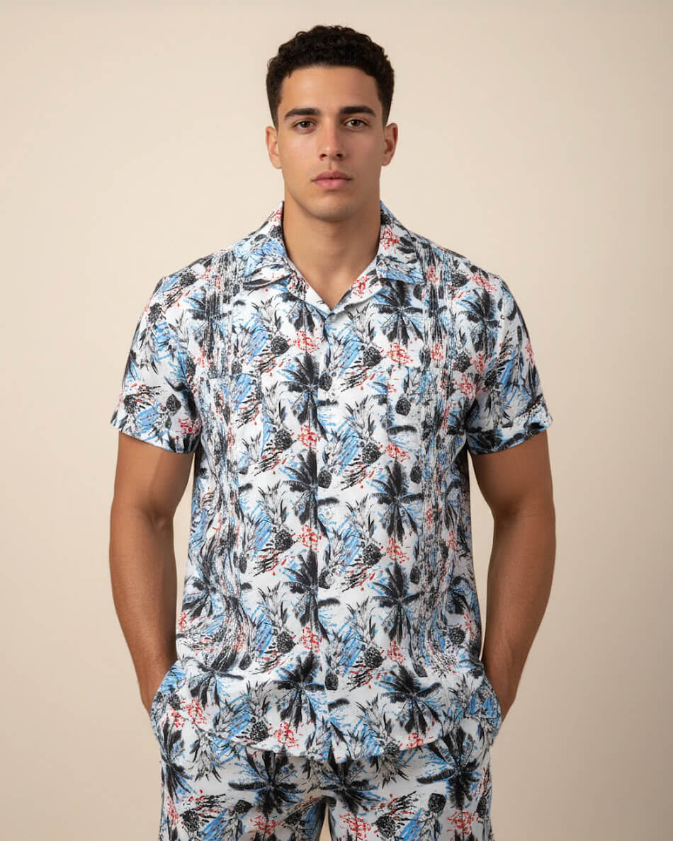 Island Palmas Picasso Guayabera