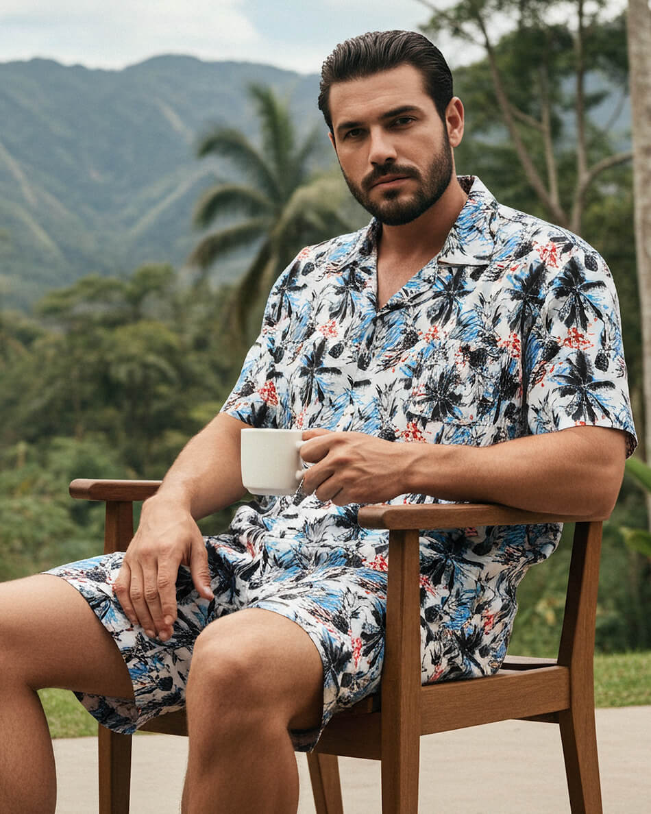 Island Palmas Picasso Guayabera