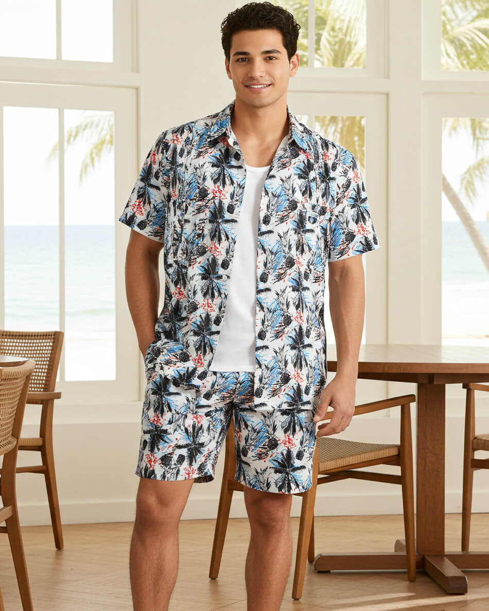 Island Palmas Picasso Guayabera