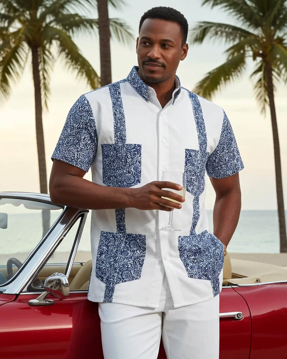 Pushing Paisleys Guayabera