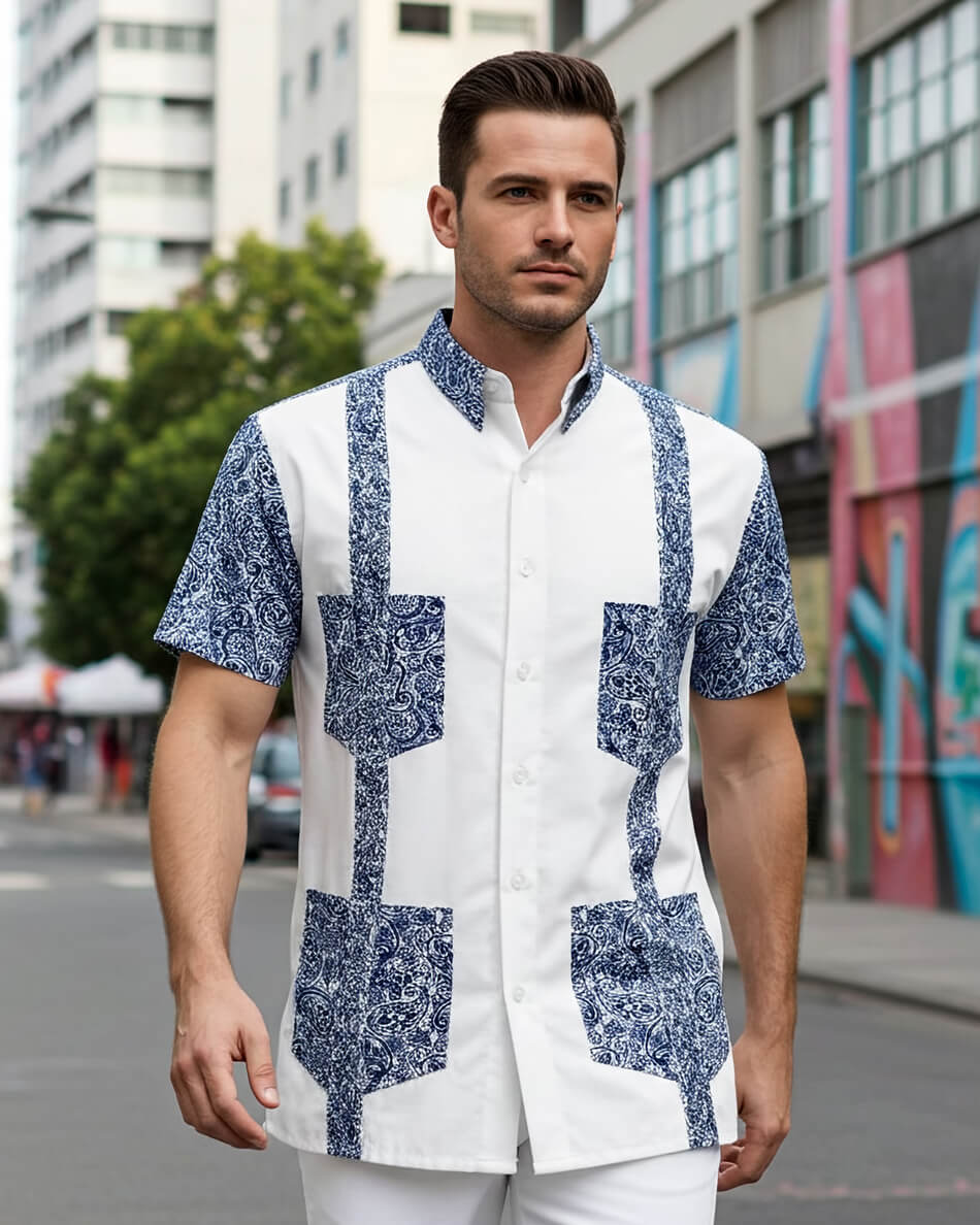 Pushing Paisleys Guayabera