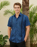 Guingán Grande Cerulean Guayabera